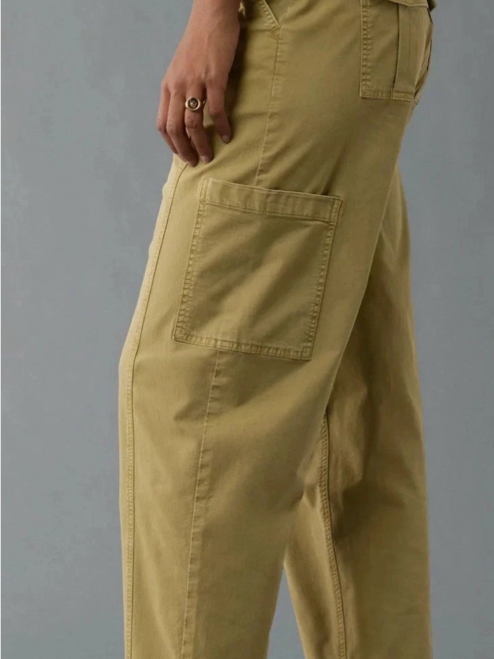 American Eagle Outfitters Stretch Barrel Cargo Pants - Picture 4 of 4